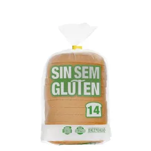 Pan de molde sin gluten blanco Hacendado Mercadona