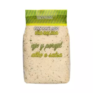 Pan rallado con ajo y perejil Hacendado Mercadona