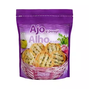 Pan tostado con ajo y perejil Hacendado Mercadona