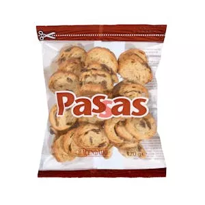 Pan tostado pasas Hacendado Mercadona