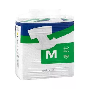 Pañal adulto talla M de 70-130 cm Deliplus Mercadona