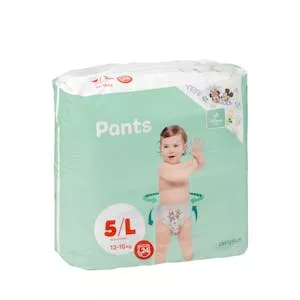 Pañal bebé braguita talla L de 12-18 kg Deliplus Mercadona