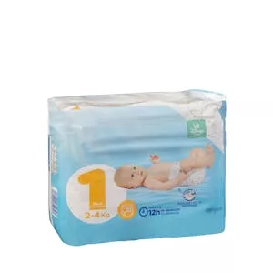 Pañales bebé talla 1 de 2-4 kg Deliplus Mercadona