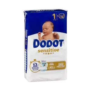 Pañales bebé talla 1 de 2-5 kg Dodot Mercadona