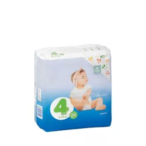 Pañales bebé talla 4 de 9-15 kg Deliplus Mercadona