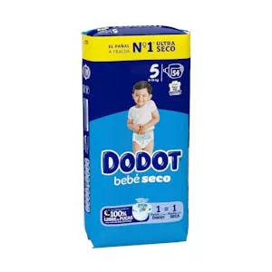 Pañales bebé talla 5 de 11-16 kg Dodot Mercadona