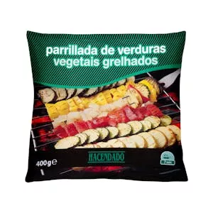 Parrillada de verduras Hacendado ultracongeladas Mercadona