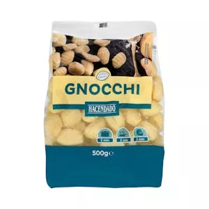 Pasta fresca gnocchi Hacendado Mercadona