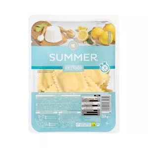 Pasta fresca ravioli ricotta y limón Summer Hacendado Mercadona