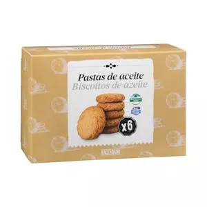 Pastas de aceite Hacendado Mercadona