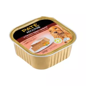 Paté perro adulto Delikuit con ternera, hígado y verduras Mercadona