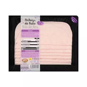 Pechuga 92% pavo Hacendado lonchas Mercadona