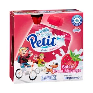 Petit de bolsillo de fresa Hacendado Mercadona