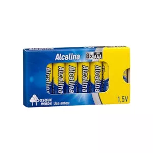 Pila alcalina AAA LR03 Bosque Verde Mercadona