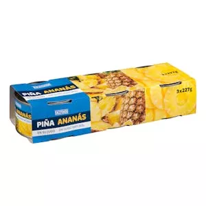 Piña en su jugo Hacendado rodajas Mercadona