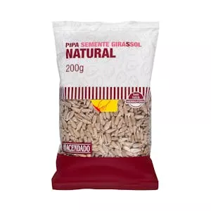 Pipas girasol naturales Hacendado peladas Mercadona