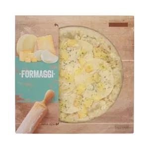 Pizza Formaggi Hacendado 4 quesos Mercadona