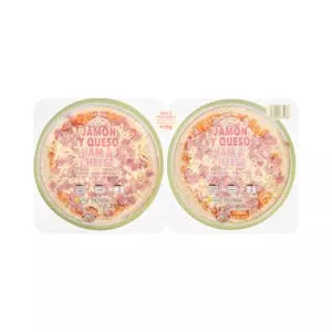 Pizza jamón y queso Hacendado Mercadona