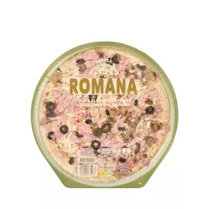 Pizza romana Hacendado con champiñones salteados Mercadona