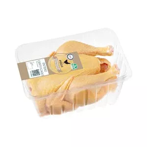 Pollo certificado entero alimentado con un 50% de maíz Mercadona