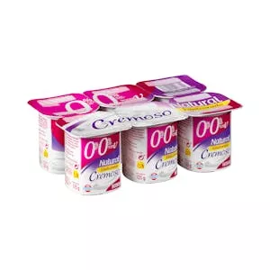 Postre lácteo cremoso natural edulcorado Hacendado 0% m.g 0% sin azúcares añadidos Mercadona