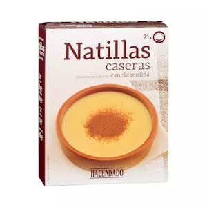 Preparado en polvo natillas Hacendado Mercadona