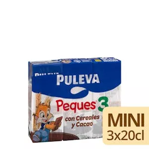 Preparado lácteo cereales al cacao Peques 3 Puleva Mercadona