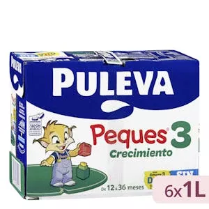 Preparado lácteo crecimiento Peques 3 Puleva Mercadona