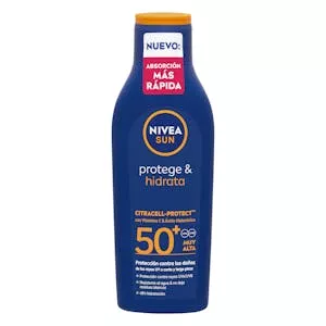 Protector solar protege e hidrata Nivea FPS 50+ Mercadona