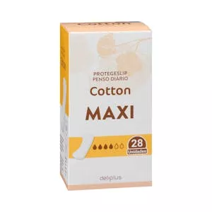 Protegeslip maxi Deliplus Cotton Mercadona