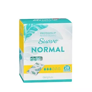 Protegeslip normal plegado Deliplus Suave Mercadona