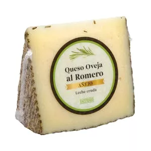 Queso añejo de oveja al romero Hacendado Mercadona