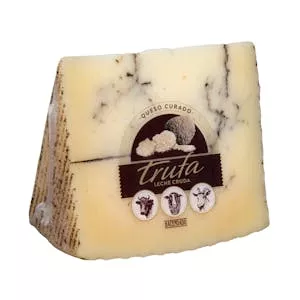 Queso curado mezcla con trufa Hacendado Mercadona