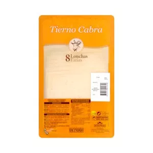 Queso lonchas de cabra Hacendado Mercadona