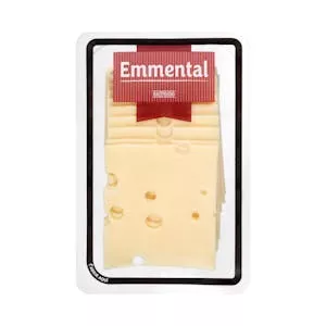 Queso lonchas emmental de vaca Hacendado Mercadona