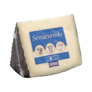 Queso semicurado mezcla Hacendado Mercadona