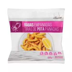 Rabas empanadas Hacendado ultracongeladas Mercadona