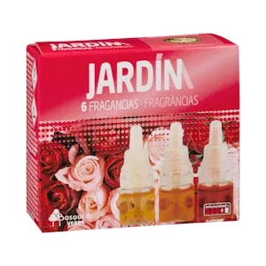 Recambio ambientador eléctrico Jardín 6 fragancias Bosque Verde Mercadona