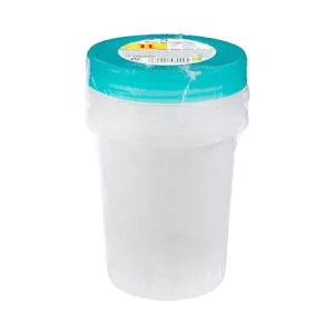 Recipiente de Plástico Redondo 1L Bosque Verde Mercadona