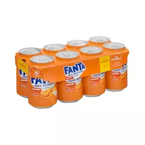 Refresco Fanta naranja zero azúcares añadidos Mercadona