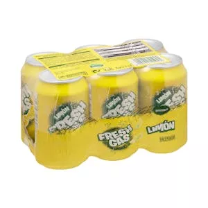 Refresco de limón Hacendado fresh gas Mercadona