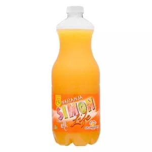 Refresco de naranja Simon Life sin gas Mercadona