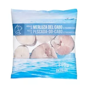 Rodajas de merluza del Cabo Hacendado ultracongeladas Mercadona