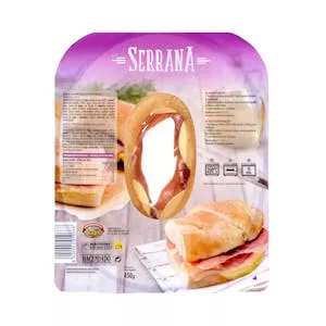 Rosca jamón serrano y queso emmental Hacendado Mercadona