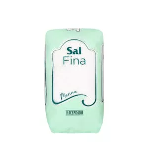 Sal fina Hacendado Mercadona