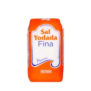 Sal yodada fina Hacendado Mercadona