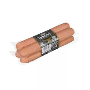 Salchichas cocidas bocata gourmet Hacendado de cerdo sabor ahumado Mercadona