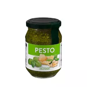 Salsa Pesto con albahaca Hacendado Mercadona