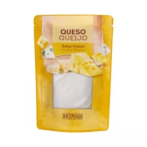 Salsa fresca Queso Hacendado Mercadona