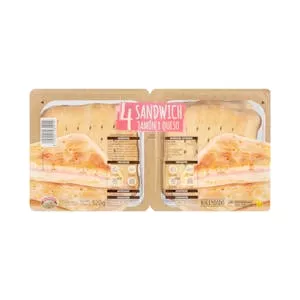 Sándwiches jamón y queso Hacendado Mercadona
